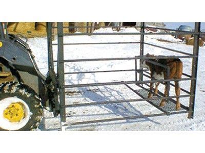 skid steer cow panel attachment|Calf Corral .